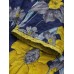 Vintage Long Sleeve Floral Print V-neck Patchwork Blouse