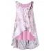 Plus Size Chinese Style Floral Sleeveless Tank Tops